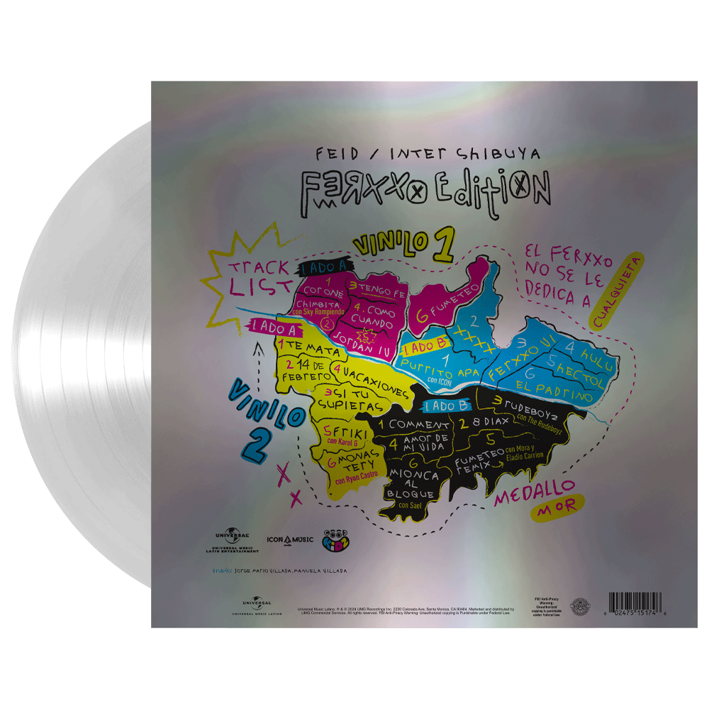 INTER SHIBUYA (FERXXO EDITION) HOLOGRAPHIC COVER 2LP VINYL