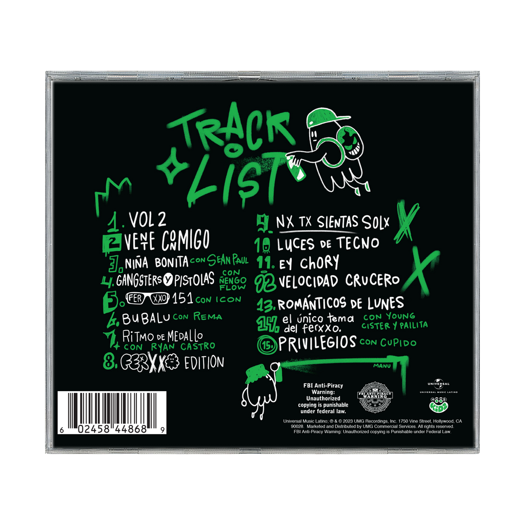 Mor, No Le Temas a La Oscuridad CD – Feid Official Store